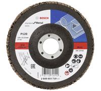 Bosch Accessories 2608603719 X431 Disque segmenté Diamètre 125 mm Ø de perçage 22.33 mm Grain 120 acier 1 pc(s)