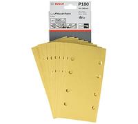 Bosch Accessories 2608605257 Feuille abrasive 10 pièces 93 x 185 mm Grain 180