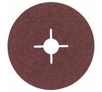 Bosch Disque abrasif en fibre pour meuleuse d'angle, différents matériaux Ø 125 mm Grain 60