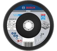 Bosch Disque segmenté 2608606737 X571 – Ø 180 mm, alésage 22,33 mm, grain 40, acier, 1 pc