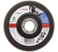 Bosch Accessories 2608607328 X571 Disque segmenté Diamètre 125 mm Ø de perçage 22.33 mm Grain 80 acier 1 pc(s)