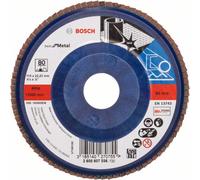 Bosch Accessories 2608607336 X571 Disque à lamelles Diamètre 115 mm Ø d'alésage 22.33 mm Acier 1 pce