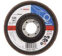 Bosch Disque segmenté X551 2608607346 – Ø 115 mm, Ø de perçage 22,33 mm, grain 120 – acier