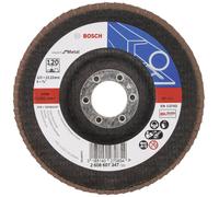 Bosch Accessories 2608607347 X551 Disque segmenté Diamètre 125 mm Ø de perçage 22.33 mm Grain 120 acier