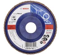 Bosch Meule à lamelles Expert Métal 2608607361 – 115 mm, alésage 22,23 mm, grain 40