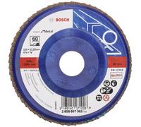 Bosch Plateau à lamelles 2608607362 Ø 115 mm Alésage 22,23 mm Grain 60
