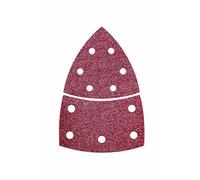 Feuille abrasive pour ponceuse Multi avec bande auto-agrippante, perforé Bosch Accessories 2608607407 Grain 40 (L x l) 102 mm