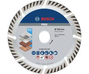 Bosch Accessories 2608615062 Standard for Universal Speed Disque à tronçonner diamanté Diamètre 150 mm Ø de perçage 22.23 mm 10