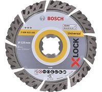 Bosch Accessories 2608615161 Disque à Tronçonner Diamanté Best for Universal (universel, X-LOCK, Ø 125 mm, Alésage : 22,23 mm, Largeur de Coupe de 2,4 mm)