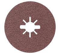Bosch Accessories 2608619172 Disques Abrasifs sur Fibres Expert for Metal (pour les Métaux, X-LOCK, R444, Ø 125 mm, Grain 36, Alésage : 22,23 mm)