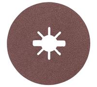 Bosch Accessories 2608619174 Disques Abrasifs sur Fibres Expert for Metal (pour les Métaux, X-LOCK, R444, Ø 125 mm, Grain 80, Alésage : 22,23 mm)