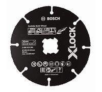 Bosch Accessories 2608619284 Disque à Tronçonner (pour le bois et les matières plastiques, X-LOCK, Ø 125 mm, Alésage : 22,23 mm, Épaisseur : 1 mm)