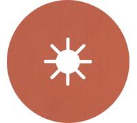 Bosch 25x Disques sur fibre céramique EXPERT R782 Prisma 180 mm (pour Acier, Tôles en acier inoxydable, Ø 180 mm, Grain 120, Professional Accessoire Grande meuleuse angulaire)