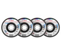Bosch Bosch Set de disques abrasifs à lamelles X451, 115 × 22,23 mm, K40/K60/K80/K120, Z29, 15 pcs Quantité:1
