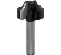 Bosch Accessories 2608628355 Fraise à profiler E Queue 8 mm Rayon 6,3 mm Diamètre 25,4 mm Longueur utile 14,3 mm / Longueur totale 46 mm