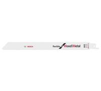 Bosch Accessories 2608654981 Lame de scie-sabre S 1122 VF, Flexible for Wood and Metal, lot de 5 Longueur lame de scie 225 mm