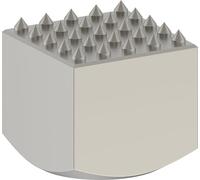Bosch Plaque d'arrêt en carbure de tungstène Bosch 50 x 50 mm 5 x 5 Quantité:1