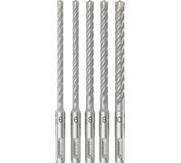 Bosch Accessories 2608833911 2608833911 Jeu de forets pour marteau-perforateur 6.0 mm, 6.0 mm, 8.0 mm, 8.0 mm, 10.0 mm