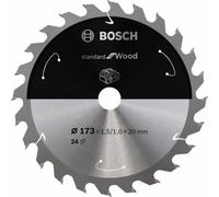 Bosch Accessories 2608837690 Lame de scie circulaire Nombre de dents: 24 1 pc(s)