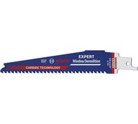 Bosch Professional 10x Lames de scie sabre Expert `Window Demolition` S 956 DHM (pour Bois avec métal dur, Longueur 150 mm, Accessoires Scie sabre)