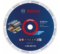 Bosch 2 608 900 536 fourniture de ponçage et de meulage rotatif Fonte, Métal, Plastique, Acier inoxydable, Acier Disque de meulage