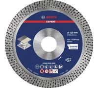 Bosch Accessories 2608900655 EXPERT HardCeramic Disque à tronçonner diamanté Diamètre 125 mm Ø de perçage 22.23 mm Pierre, Béton, Tuile, Carrelage 1 pc(s)
