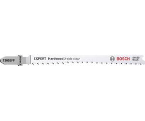 Bosch Accessories 2608901181 LAME de scie sauteuse EXPERT « hardwood 2-side clean » T 308 BFP, 25 pièces 25 pc(s)