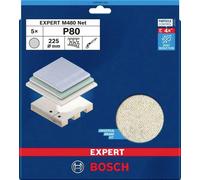 Bosch Accessories 2608901636 Grille abrasive pour ponceuse pour cloison sèche Grain 80 (Ø) 225 mm 5 pc(s)
