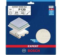 Bosch Accessories 2608901637 Grille abrasive pour ponceuse pour cloison sèche Grain 120 (Ø) 225 mm 5 pc(s)
