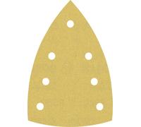 Bosch 50x Feuilles abrasives EXPERT C470 à 7 trous (pour Peinture sur bois, Bois dur, Ø 100x150 mm, Grain 180, Professional Accessoire Ponceuse Multi)