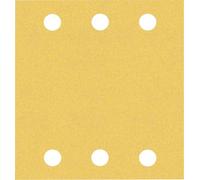 Bosch Accessories 2608901657 Papier abrasif pour ponceuse vibrante Grain 120 (L x l) 107 mm x 115 mm 50 pc(s)