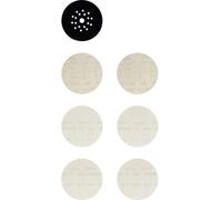 Bosch Grille abrasive 2608901667 pour ponceuse cloison sèche Ø225 mm Grain 80/120/180 – 1 set