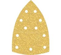 Bosch Accessories 2608901676 Papier abrasif pour ponceuse multifonction Grain 40 (L x l) 102 mm x 93 mm 10 pc(s)