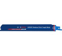 Bosch Bosch EXPERT Lames de scie sabre S1155HHC pour métal dur moyen-épais, 10 pièces Quantité:10