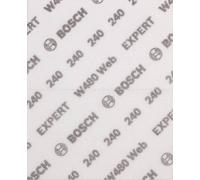 BOSCH Feuille abrasive pour ponçage manuel EXPERT W480 Web 1/4, 115 x 140 mm, G240
