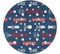 Bosch 6x Disque abrasif sur film EXPERT O780 (pour Bois dur, Peinture sur bois, Ø 150 mm, Grain 240, Professional Accessoire Ponceuse excentrique)