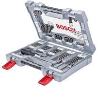 Bosch Accessories 2608P00236 105 pièces Assortiment de forets et dembouts métal, Pierre, Béton, bois, Brique 2 mm, 2.5 mm, 3 mm, 4 mm, 5 mm, 6 mm, 7 mm, 8 mm,
