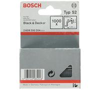 Bosch Accessories 2609200204 Agrafe à fil plat de type 52 12,3 x 1,25 x 6 mm 1000 pièces