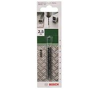 Bosch Accessories 2609255003 Set de 2 Forets à métaux laminés HSS-R DIN 338 Longueur 57 mm Diamètre 2,5 mm