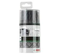 Bosch Accessories 2609255033 HSS Jeu de forets pour le métal 19 pièces laminé au rouleau DIN 338 tige cylindrique 1 set