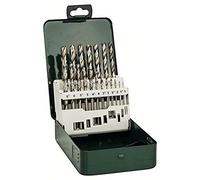 Bosch Accessories 2609255062 Set de 19 Forets à métaux rectifiés HSS-G DIN 338