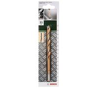 Bosch Accessories 2609255088 Foret à métaux rectifié HSS-TiN DIN 338 Longueur 34 mm Diamètre 1 mm