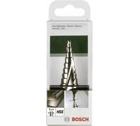 Bosch Accessories 2609255115 HSS Foret étagé Longueur totale 75 mm tige à 3 surfaces 1 pc(s)