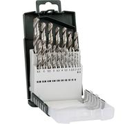Bosch Accessories 2609255132 HSS Jeu de forets pour le métal 19 pièces 1 mm, 1.5 mm, 2 mm, 2.5 mm, 3 mm, 3.5 mm, 4 mm, 4.5 mm