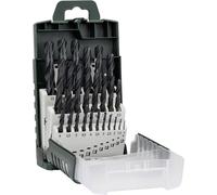 Bosch Accessories 2609255135 HSS Jeu de forets pour le métal 25 pièces 1 mm, 1.5 mm, 2 mm, 2.5 mm, 3 mm, 3.5 mm, 4 mm, 4.5 mm