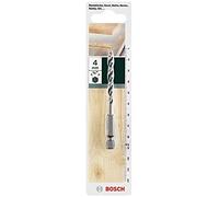 Bosch Accessories 2609255148 Mèche à bois hélicoïdale HSS queue six pans 1/4" 4,0 x 43 x 87 mm