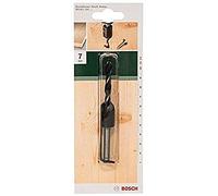 Bosch Accessories 2609255220 Mèches à bois hélicoïdale avec fraise à lamer 90° avec pointe de centrage Diamètre 7,0 mm Longueur 105 mm
