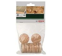 Bouchons en bois Bosch Accessories 2609255325 Dimensions (Ø x H) 40 mm x 10 mm 10 pc(s)