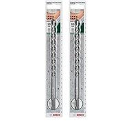 Bosch Accessories 2609255519 Foret SDS-Plus S2 pour Marteau perforateur 210 mm Diamètre 10 mm (Lot de 2)