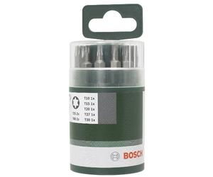 Bosch Accessories 2609255976 Set de 9 embouts de vissage courts qualité standard avec porte-embout Torx 10/15/ 20/25/ 25/27/ 30/40/ 40
